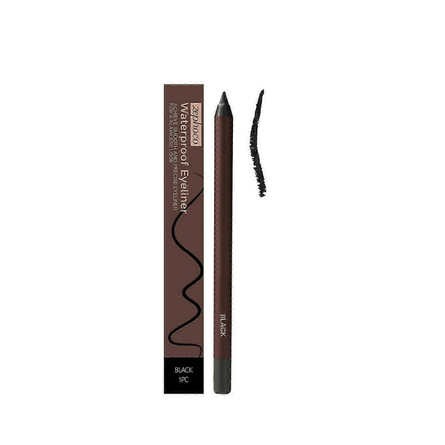 Eyeliner Pencil Waterproof, 24 Hr Waterproof Duo Sharpenable Eye Pencil