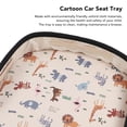 thumbnail image 3 of Bandeja Del Asiento De Coche Del Niño, Multifuncional Portátil Lindo Plegable De La Bandeja De La Seguridad Del Asiento De Coche Para El Hogar, 3 of 7