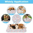thumbnail image 3 of ZINGTERRA Dog Cooling Mat, Cat Self Cool Ice Pads,Lightweight Pet Pad Blanket Bed Cover,Puppies Summer Cool Tech Fabric,Washable Dog Sleeping Mat for Home & Outdoor,Keep Cooling for Pets C97, 3 of 3
