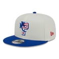 thumbnail image 3 of Men's New Era Cream/Royal New England Patriots City Originals 9FIFTY Snapback Hat, 3 of 6