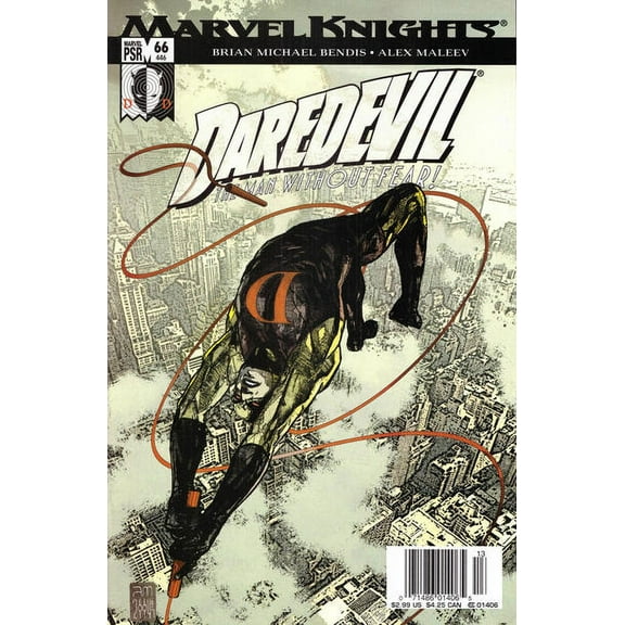 Daredevil (Vol. 2) #66 (Newsstand) VF ; Marvel Comic Book