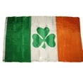 thumbnail image 2 of 3x5 ft PRINTED IRISH SHAMROCK FLAG Clover Saint Patty's Ireland St Patricks 100D, 2 of 3
