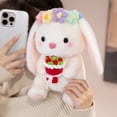 thumbnail image 5 of Cuddly Bunny Stuffed Animals，Soft Easter Egg Garlands Decor Rabbit Plush Toys, Surprise Cartoon Toy Gifts, 5 of 7