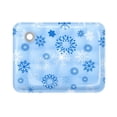 thumbnail image 2 of Pet Cooling Mat, Pet Cooling Pad, Cooling Mat for Dogs, Cooling Pad for Cats, Lightweight Snowflake Printed Ice Mat with Hanging Hole, Non-Slip Surface for Easy Placement for All, 2 of 8