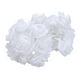 thumbnail image 3 of Guirnalda de luces LED con forma de rosa, IP43, impermeable, románticas y cálidas, con flores de hadas blanco, 3 of 9