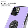 thumbnail image 6 of JTCASES for iPhone 15 Plus Case, Car Mount Bracket 2-layer Hybird Shockproof PC TPU Anti-fall Slim Fit Lightweight Magnetic Cover for iPhone 15 Plus（6.7" 2023) - Purple, 6 of 7