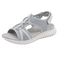 thumbnail image 1 of IUJSOY Womens Breathable Mesh Sandals Open Toe Cutout Lightweight Slingback Beach Walking Sandals, 1 of 5