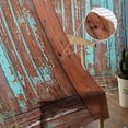 thumbnail image 6 of Wood Texture Door Window Curtains Bedroom Modern Drape Sheer Tulle Valances Living Room Kitchen Voile Curtain, 6 of 7
