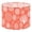 Color 4, variant on Linen Drum Lampshades Colorful Coral Fish Tropical Marine Life Teal Orange Coastal 13"x13"x10" Light Shade for Table Lamps Floor Lamp Shades Lampshade Replacement Assembly Required