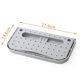 thumbnail image 4 of Soportes de almacenamiento Zapatero de plástico para baño sin perforaciones, montado en la pared, a prueba de polvo, estante de plástico para el hogar, organizador de zapatillas, 4 of 4