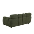 thumbnail image 5 of Modern Cloud Sofa With 2 Pillows, 3-Seater Couch, Upholstered Boucle Fabric Sofa Couch For Bedroom Living Room Apartment Home Office (64.96x35.83x27.95in), 5 of 9