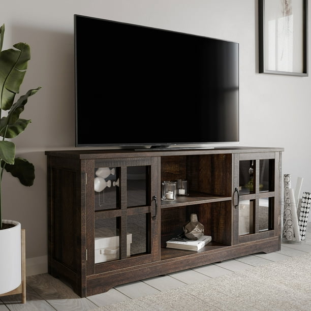 BELLEZE TV Stand Media Entertainment Center Console Cori (Espresso