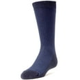 thumbnail image 3 of MeMoi Diamond Textured Cotton Rich Dress Crew Socks - Boys - Male, 6-7, Charcoal, 3 of 3
