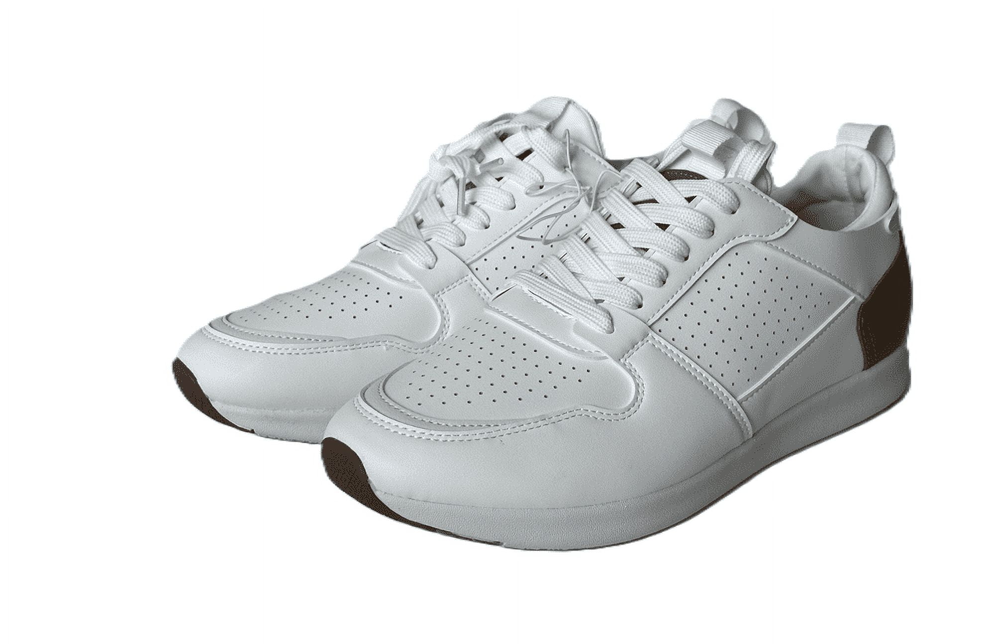 Steve Madden Men's P-SONNY Ortholite Jogger Sneaker White