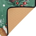 thumbnail image 3 of Yayeee Area Rugs for Living Room 5.2'x4' Non Slip Washable Bedroom Floor Carpet, Christmas Gingerbread, 3 of 5