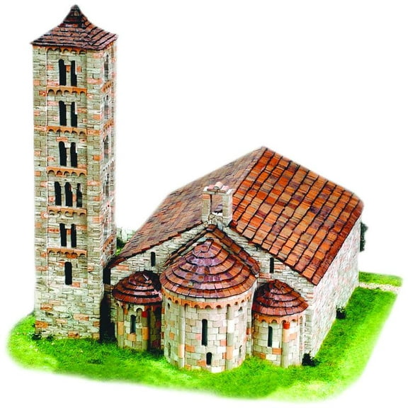 CUIT Ceramic Building Construction Kit, Church St Climent de Taüll (1:80)