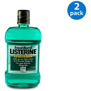 Listerine Fresh Burst Antiseptic Mouthwash 1.5 L (Pack of 2)
