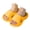 Yellow, variant on Kids Boys Girls Cloud Pillow Slippers Arch Support Non Slip Lightweight Summer Bathroom Beach Pool Shoes