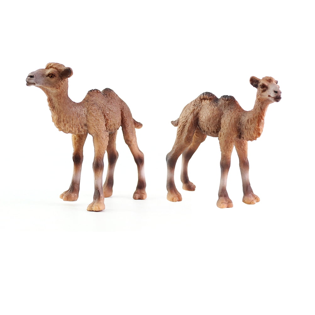 simulation cute camel model new resin&fur camel doll gift about 19x16cm