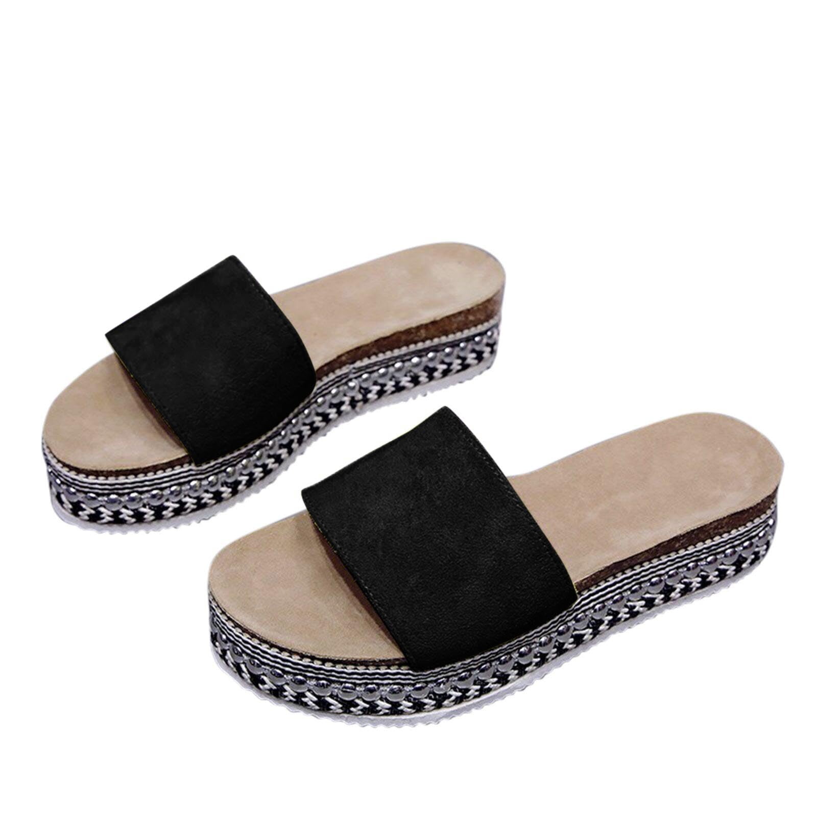 Vedolay Shoes for Women Women's Slippers Memory Foam Anti Slip Home ...