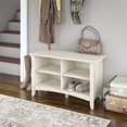 thumbnail image 2 of Pemberly Row Banc de Rangement pour Chaussures en Blanc Antique, 2 of 6