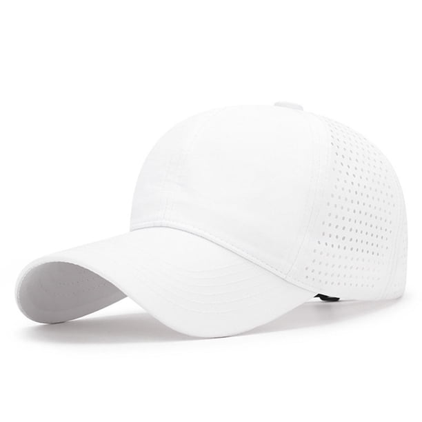 Gorra deportiva de secado rápido para primavera-verano: malla ligera y transpirable, unisex, plegable, protección solar