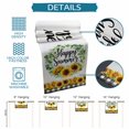 thumbnail image 6 of Summer Sunflowers Table Runner 90 Inches, Pastoral Botanical Garden Flowers Bed Runner Dresser Scarves Tabletop for Indoor Outdoor Parties/Ceremony/Banquet, 13" x 90", 6 of 9