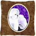 thumbnail image 1 of Carolines Treasures SS8692PW1414 Bichon Frise Decorative Fabric Pillow, 1 of 4
