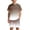 00#Coffee1055, variant on Summer Boy Outfits Los Angeles Print Gradient Short Sleeve Tee Shorts Set, Sizes 4-14