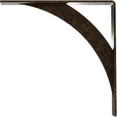 thumbnail image 4 of Ekena Millwork 2"W x 14"D x 14"H Legacy Steel Bracket, Antiqued Pale Gold, 4 of 13