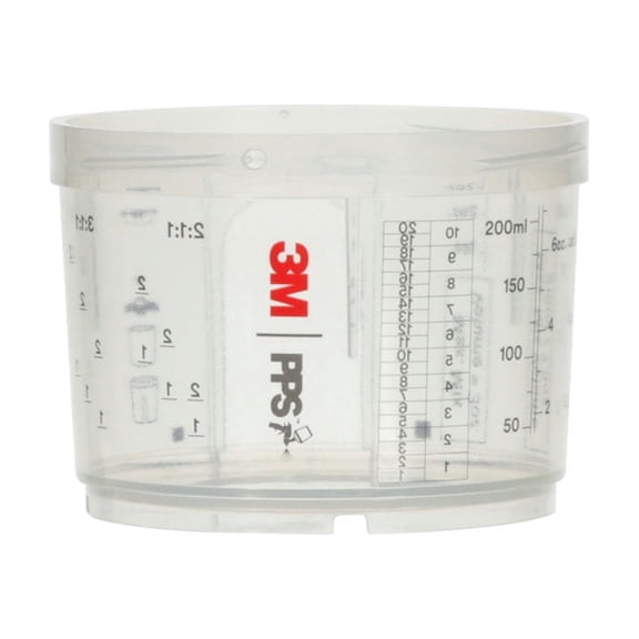 3M PPS Series 2.0 Cup, 26115, Mini (6.8 fl oz, 200 mL), 2 cups per carton