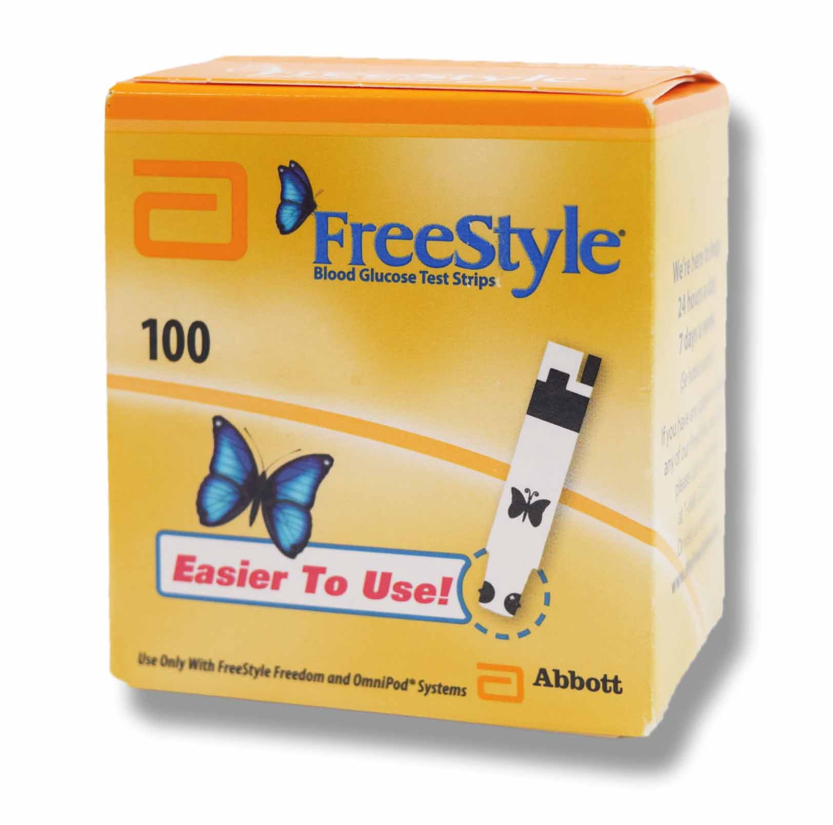 FreeStyle Blood Glucose Test Strips, 100 Count