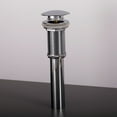 thumbnail image 2 of DAX Round Vanity Sink Pop up Drain without Overflow, 2 of 5
