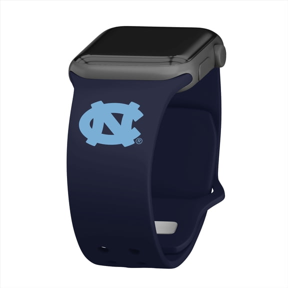 Tar Heels Silicone Watch Band for Apple Watch - (42/44/45/49mm(46mm Series 10/11) by Affinity Bands
