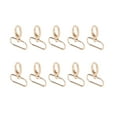 thumbnail image 1 of 10PCS Carabiner Keychain Hooks Keychain Clasp Metal Swivel  Snap Hooks Lobster Claw Hooks For Keychain Clip Crafts Supplies, 1 of 8
