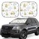 thumbnail image 1 of Fotbe Green Blue Avocado Juego de 2 Piezas de Parasoles para Parabrisas | Bloqueador Solar para Auto | Accesorios Plegables para Protección Solar Interior-Small, 1 of 6