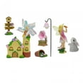 thumbnail image 4 of 7x estatuas de resina accesorios de jardín de hadas figuras en miniatura decoración de casa de muñecas para plantas bonsái Patio porche Patio amigos, 4 of 7