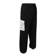 thumbnail image 4 of Pantalones cargo para hombre - Corte recto - Dobladillo ajustable - Cintura elástica - Ropa de trabajo - Poliéster, 4 of 5