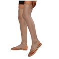 thumbnail image 2 of IUJSOY Womens Comfortable Shiny Gem Mesh Flats Over the Knee Fishnet Sandals Fashion Flip Flops, 2 of 9