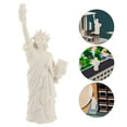 thumbnail image 2 of Figura de la Estatua de la Libertad en miniatura, adorno de la Estatua de la Libertad para pintar, decoración patriótica para el hogar, 2 of 7