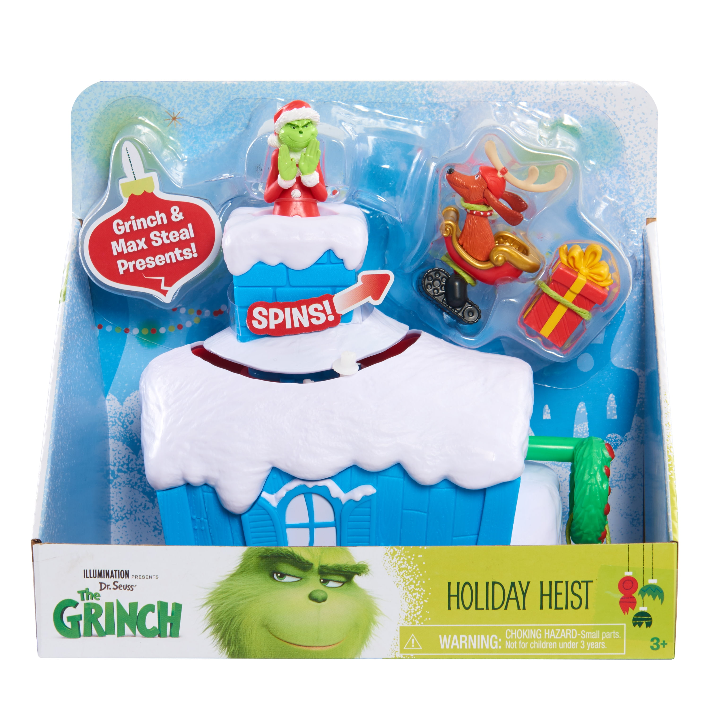 grinch movie playset