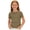 Brown, variant on Yeaiivve Girls Cute Tops for Summer Short Sleeve Ribbed T-Shirts Kids Cool Street Style Tee Shirts Solid Color Sweet Shirt for Weekend Trips Green 11-12 Years