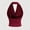 Red, variant on Convertible Halter Multiway Neck Tie Camisole One Top Three Ways To Wear Adjustable Straps Lightweight Breathable Versatile Layering Piece For Travel And Everyday Wear Red L