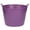 Purple, variant on Little Giant 11 Gal Heavy Duty Farm Bucket Poly/Rubber Flex Tub w/Handles