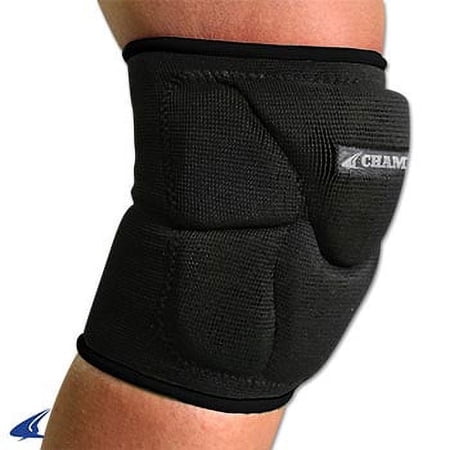 Champro Sports Pro-Plus Low Profile Volleyball Knee Pad Large Black