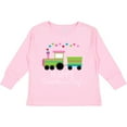 thumbnail image 3 of Inktastic Happy Valentines Day Childs Train Boys or Girls Long Sleeve Toddler T-Shirt, 3 of 5