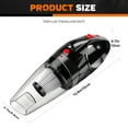 thumbnail image 2 of Dayplus Powerful Car Vacuum Cleaner Wet/Dry Cordless Strong Suction Handheld Cleaning UK, 2 of 9