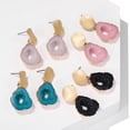 thumbnail image 3 of Irregular Crystal Stone Ornaments UV Crystal Epoxy Mold Necklace Earrings Pendant Resin Silicone Mould DIY Crafts Mold, 3 of 12