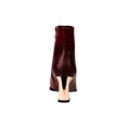 thumbnail image 4 of Ninety Union Lima Metallic Heel And Metal Cap Toes Bootie, Wine, 10, 4 of 5