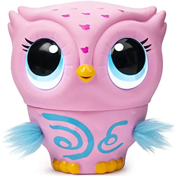 Original Owleez Flying Baby Owl Interactive Toy with Light and Sound Dolls Accessories Girls Play House Toys Holiday Gifts